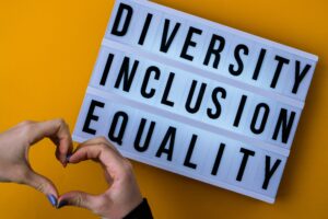 Lettering Diversity, Inclusion, Equality