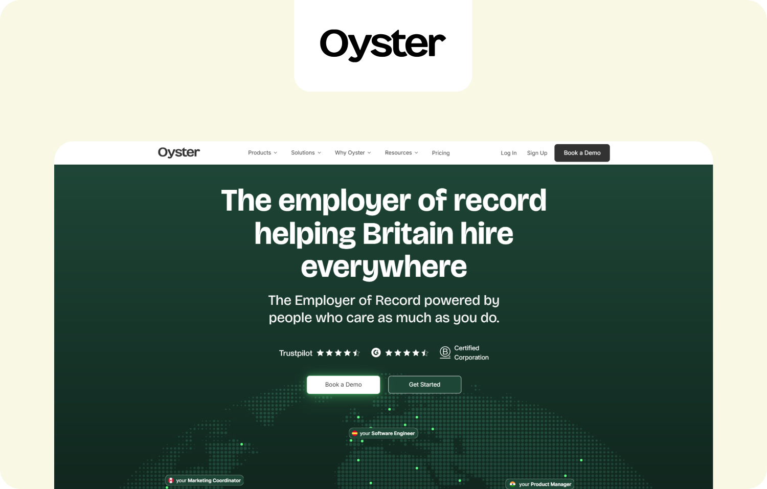 oyster hr homepage