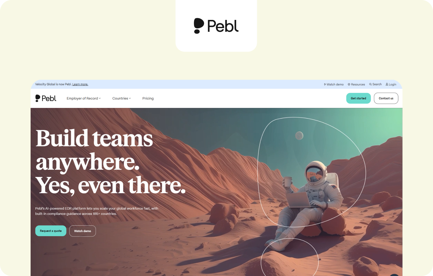 pebl homepage