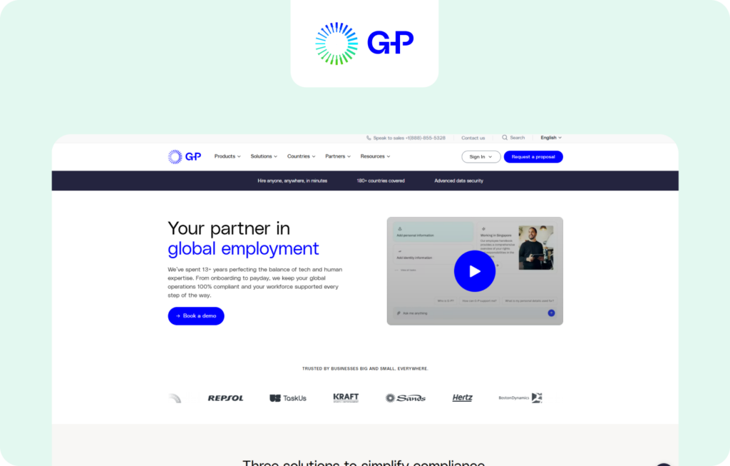 globalization partners homepage