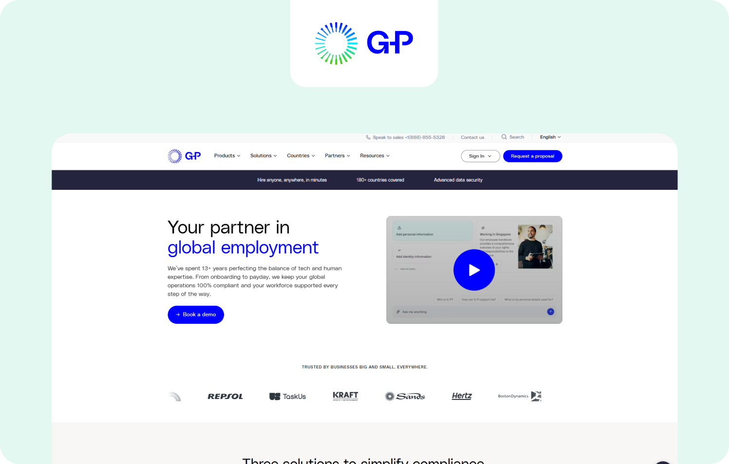 globalization partners homepage