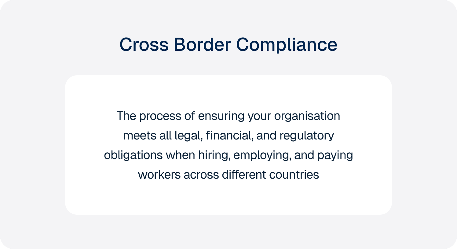 what is cross border compliance definition box