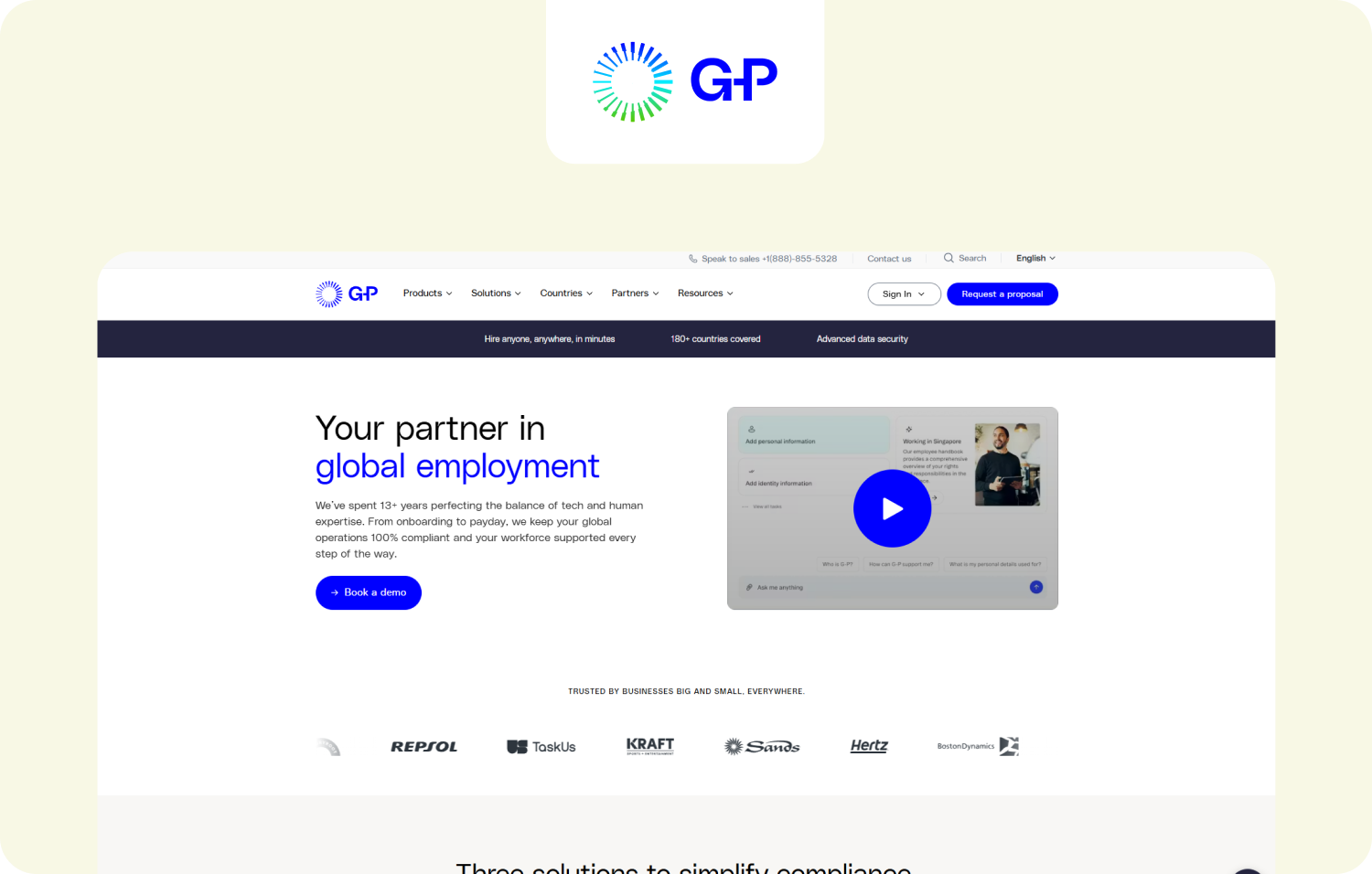 globalization partners homepage