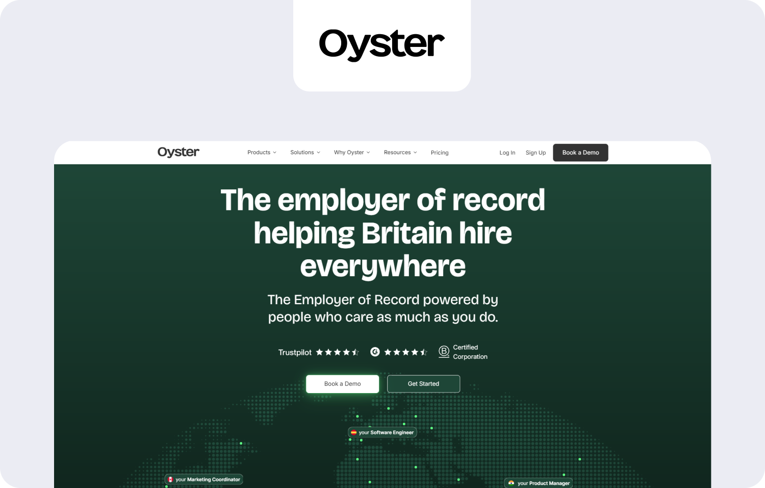 oyster hr homepage