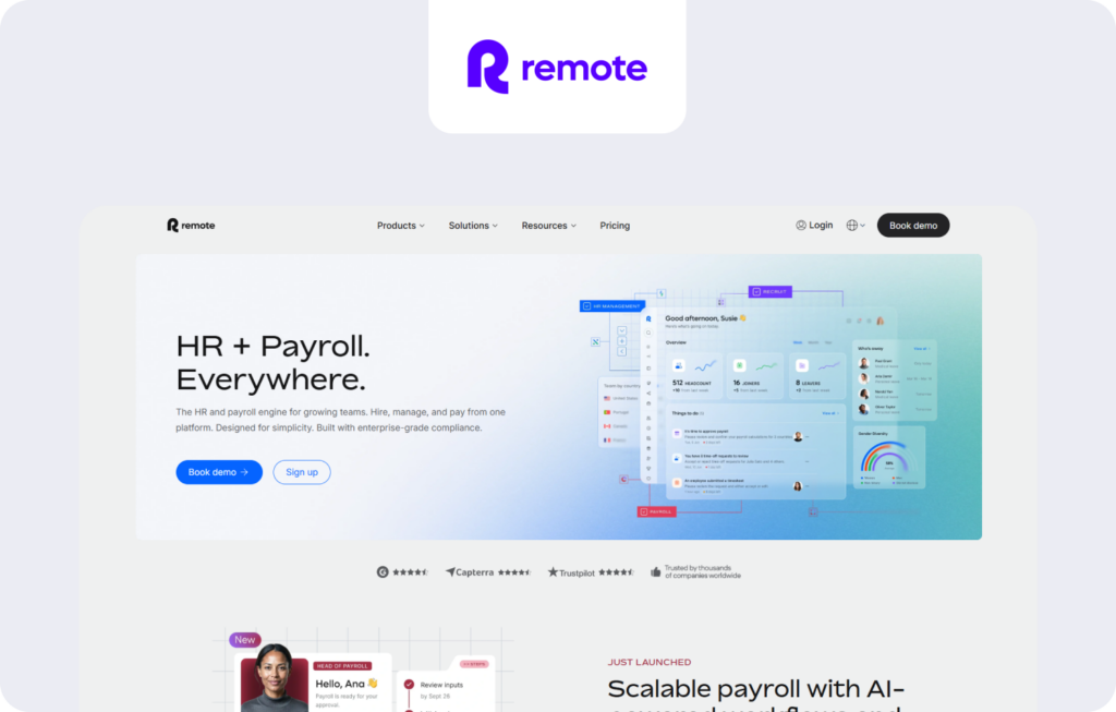 remote homepage