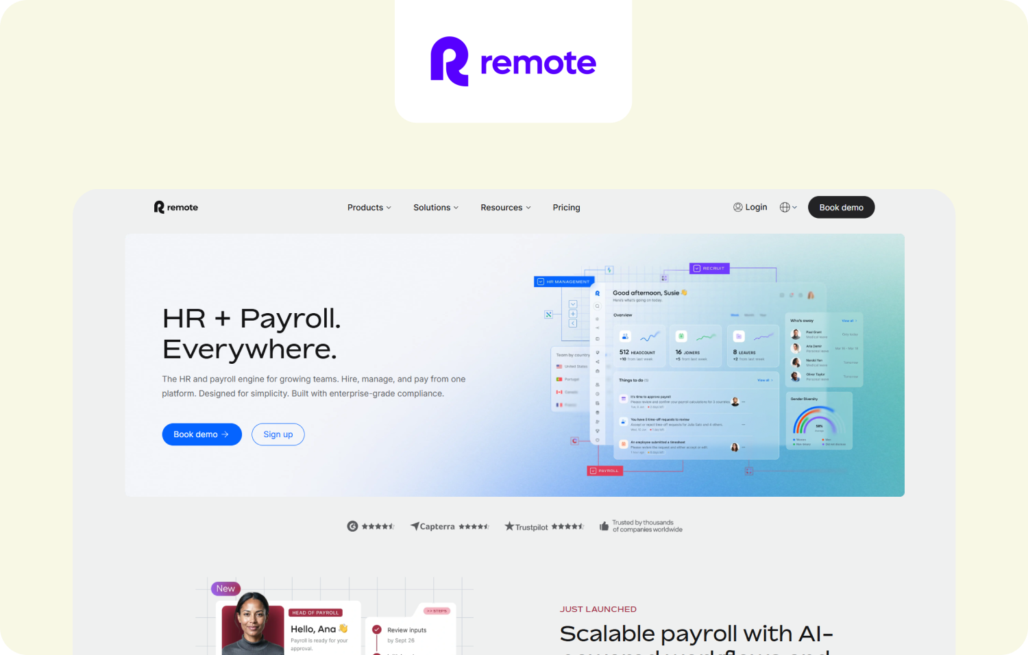 remote homepage