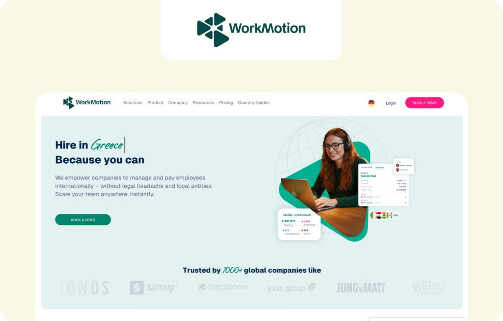 workmotion homepage