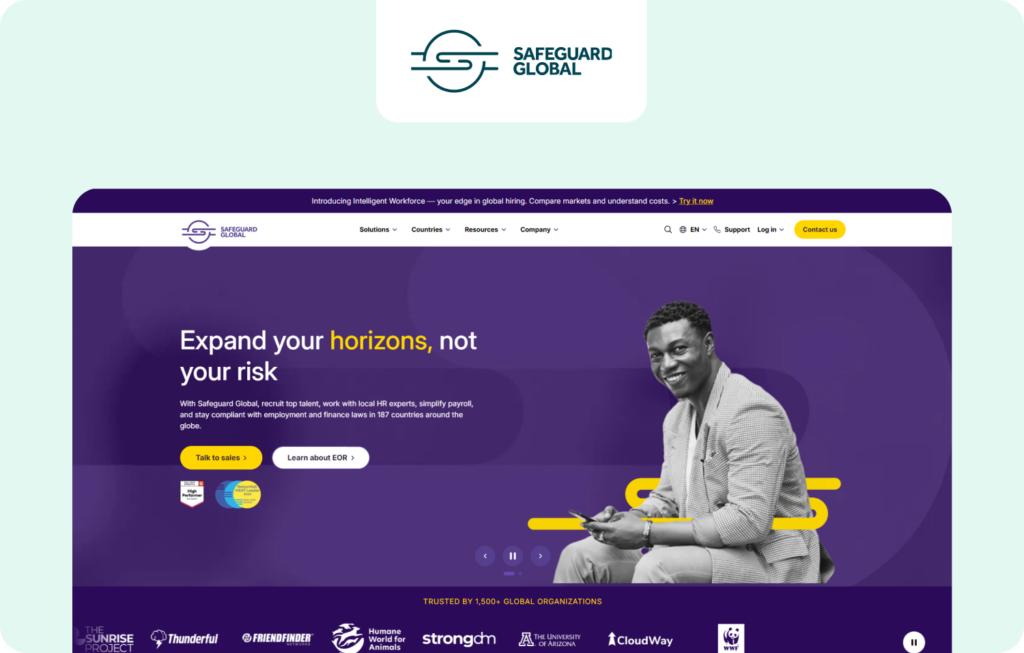 safeguard global homepage