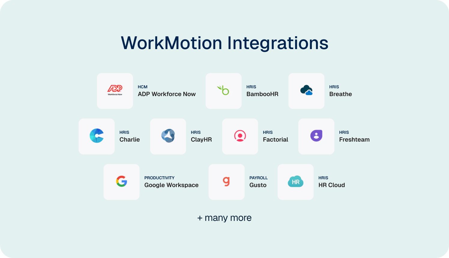 workmotion integrations
